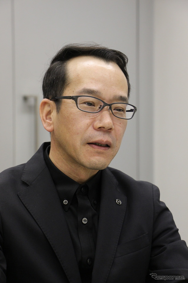 マツダ 車両開発本部の水島裕文氏