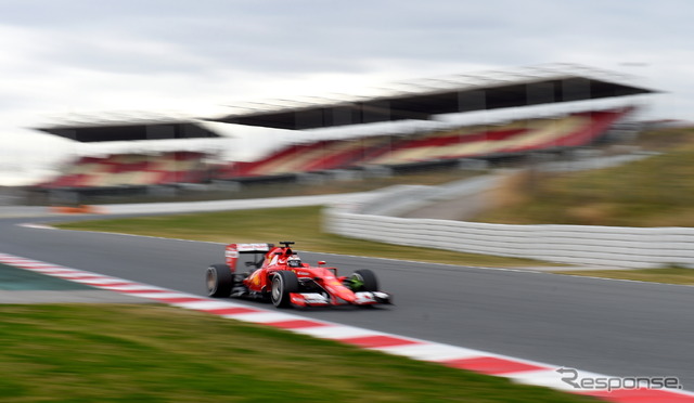 F1バルセロナテストの様子