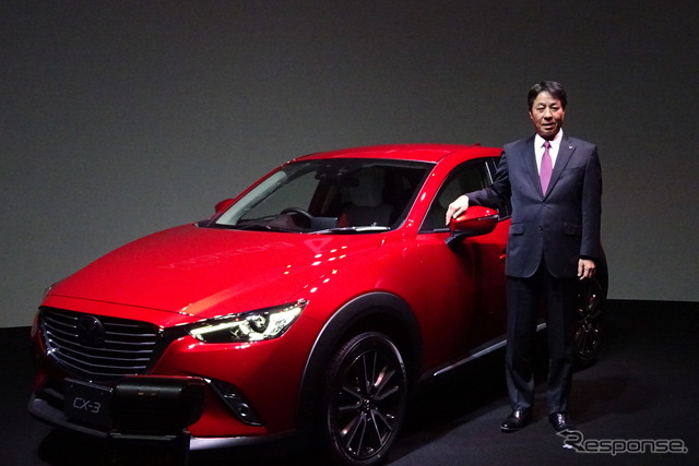 マツダ 小飼雅道社長とCX-3