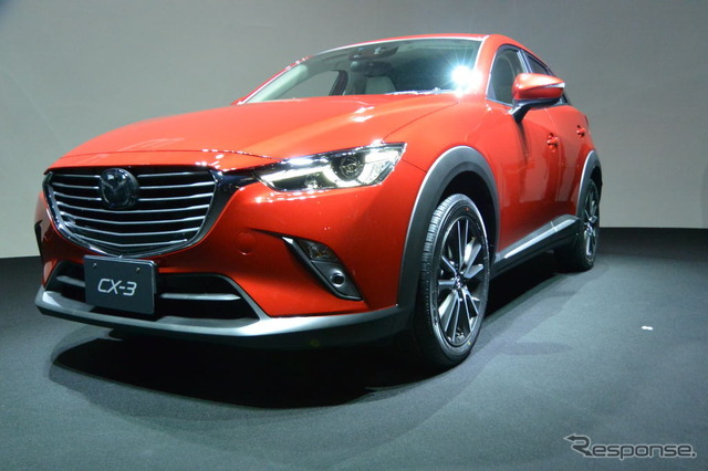 マツダ CX-3 発表会