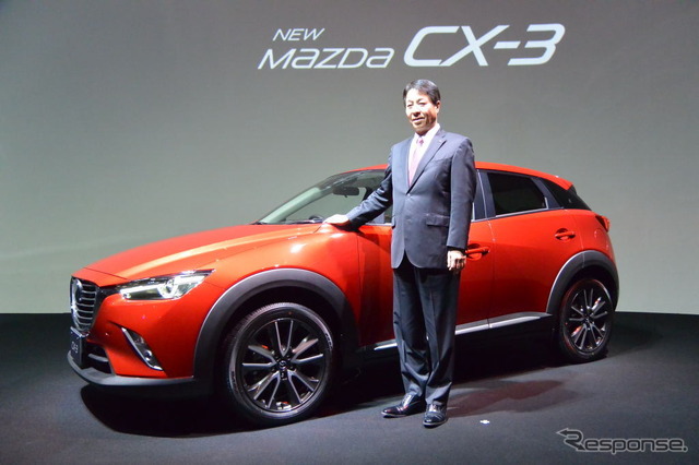 マツダ CX-3 発表会