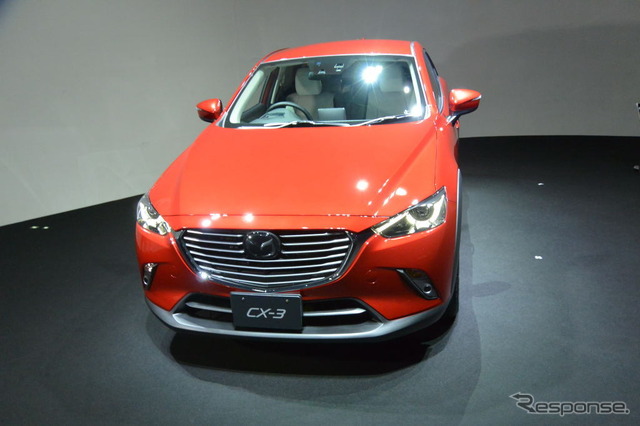 マツダ CX-3 発表会