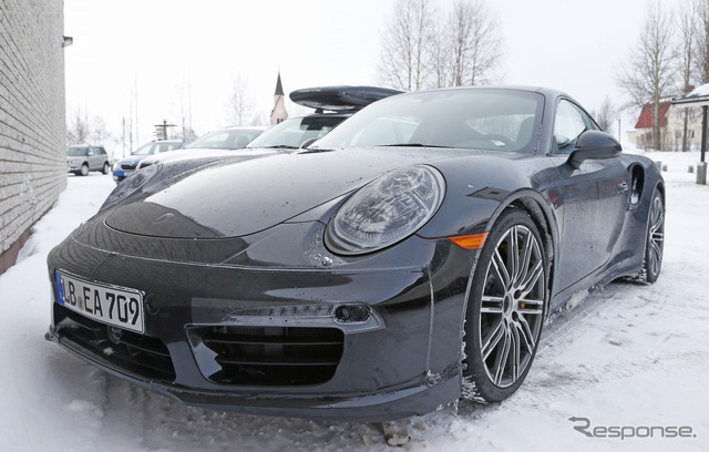 ポルシェ911ターボ スクープ写真