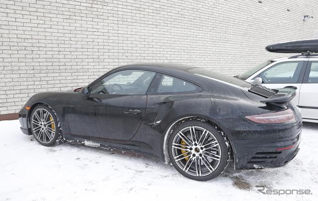 ポルシェ911ターボ スクープ写真