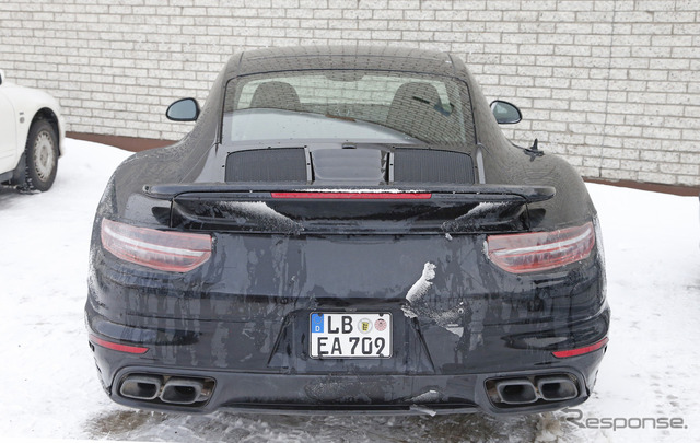 ポルシェ911ターボ スクープ写真