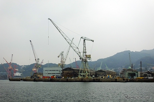旧日本海軍の佐世保海軍工廠などをルーツとする佐世保重工業（SSK）