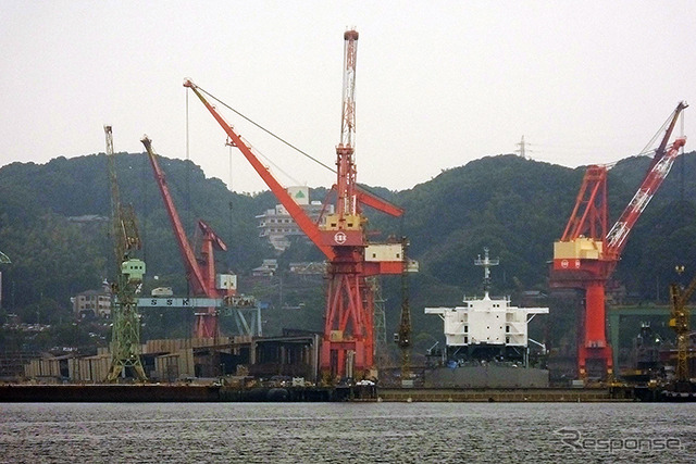 旧日本海軍の佐世保海軍工廠などをルーツとする佐世保重工業（SSK）