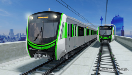 住友商事と日本車両はインドネシア初の地下鉄車両を受注したと発表。アジアの都市鉄道向け標準システム「STRASYA」に準じた車両となる