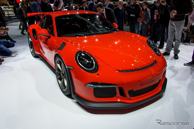 ポルシェ 911 GT3 RS(ジュネーブモーターショー15)