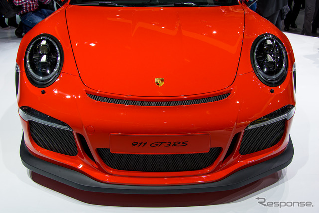 ポルシェ 911 GT3 RS(ジュネーブモーターショー15)