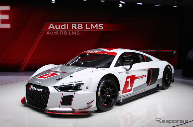 アウディ R8 LMS 新型（ジュネーブモーターショー15）