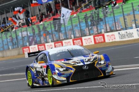 LEXUS TEAM WedsSport BANDOHのLEXUS RC F(2014年)