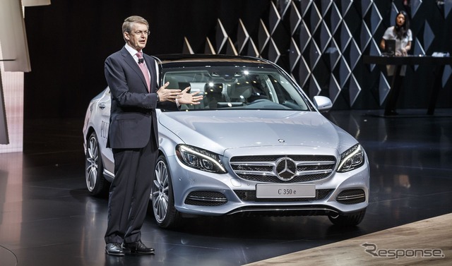 メルセデスベンツ C350 e(ジュネーブモーターショー15)