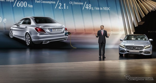 メルセデスベンツ C350 e(ジュネーブモーターショー15)