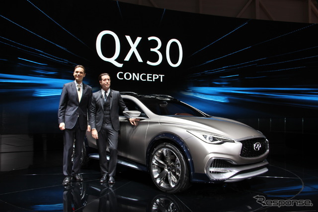 インフィニティ QX30 コンセプト（ジュネーブモーターショー15）