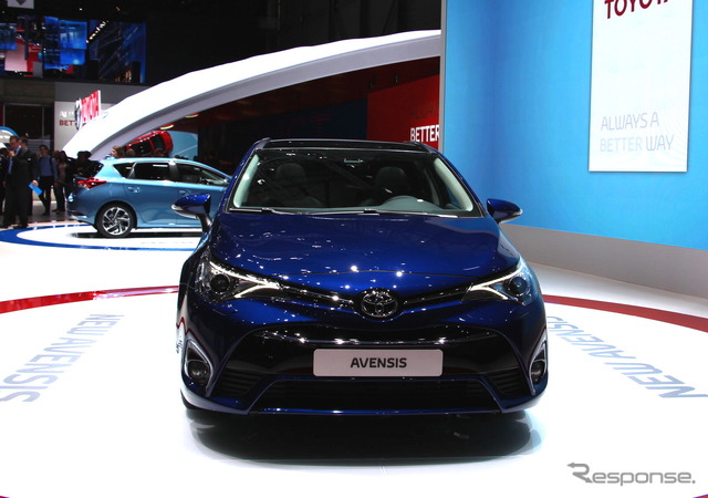 トヨタ アベンシス 改良新型(ジュネーブモーターショー15)