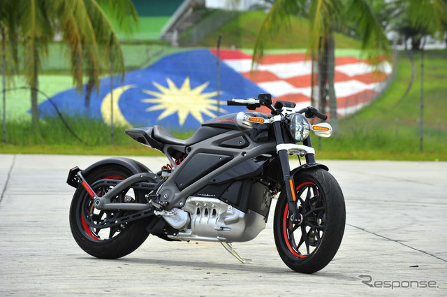 ハーレーダビッドソンがマレーシアで公開した電動バイク