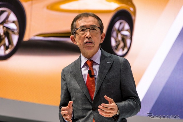 日産の中村史郎CCO(ジュネーブモーターショー15)