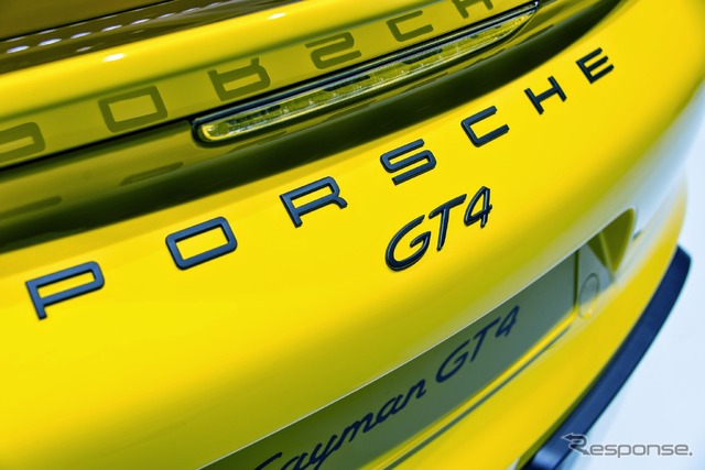 ポルシェ ケイマン GT4（ジュネーブモーターショー15）
