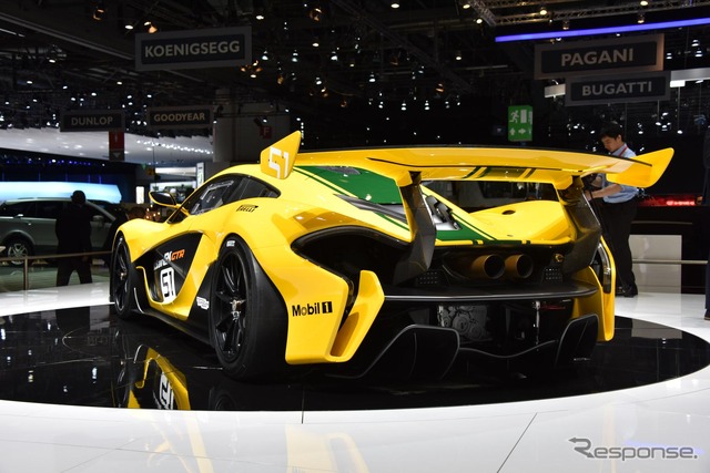 マクラーレン P1 GTR(ジュネーブモーターショー15)