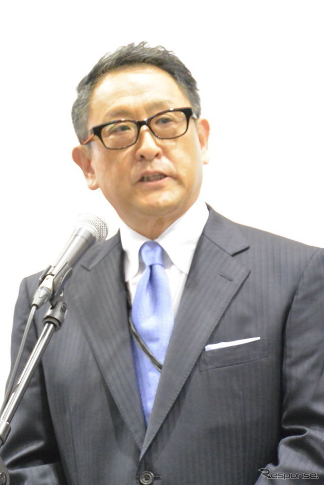 トヨタ自動車 豊田章男 社長