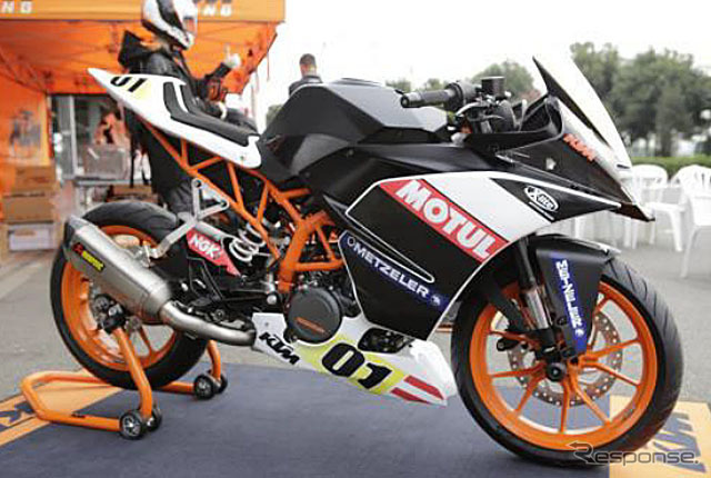 KTM RC390カップ仕様車