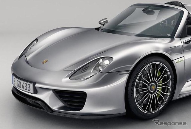 ポルシェ918スパイダーの特別色「Liquid Metals」
