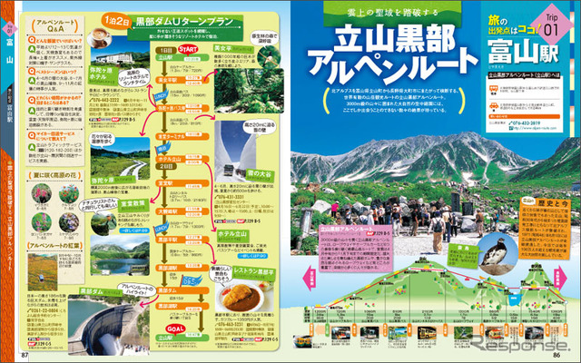 立山黒部アルペンルートページ