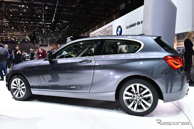 BMW 1シリーズ 改良新型(ジュネーブモーターショー15)