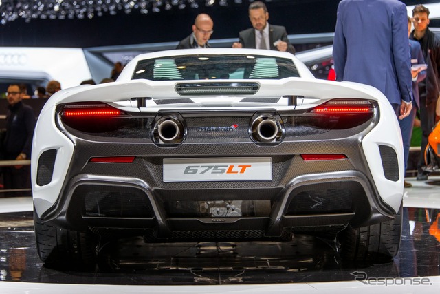 マクラーレン 675LT(ジュネーブモーターショー15)