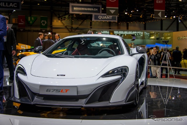 マクラーレン 675LT(ジュネーブモーターショー15)