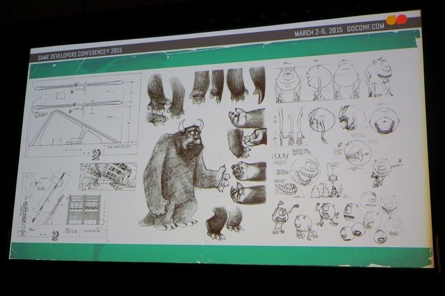 【GDC 2015】ゲーム業界からピクサーへの転身、そこで学んだ「物語を支えるデザイン哲学」とは?