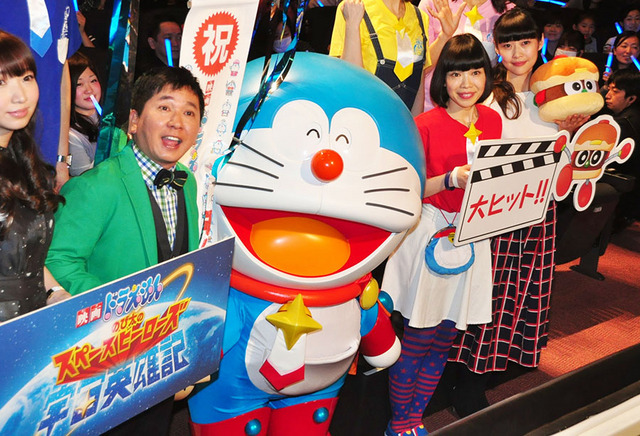 『映画ドラえもん のび太の宇宙英雄記(スペースヒーローズ)』初日舞台挨拶