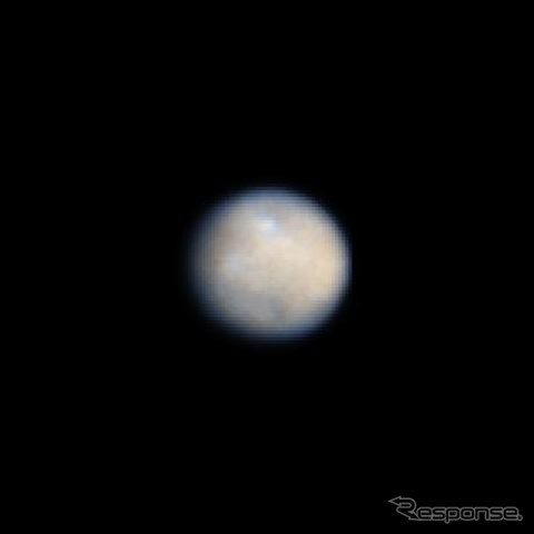 ハッブル宇宙望遠鏡が2003年12月から翌年1月にかけて撮影したケレスの画像
