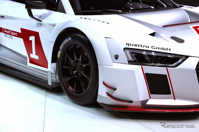 アウディ R8 LMS(ジュネーブモーターショー15)