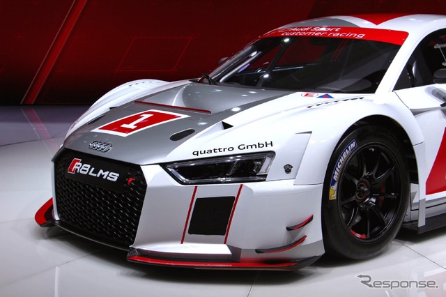 アウディ R8 LMS(ジュネーブモーターショー15)