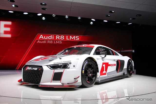 アウディ R8 LMS(ジュネーブモーターショー15)