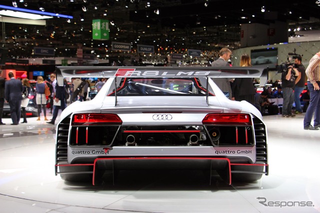 アウディ R8 LMS(ジュネーブモーターショー15)
