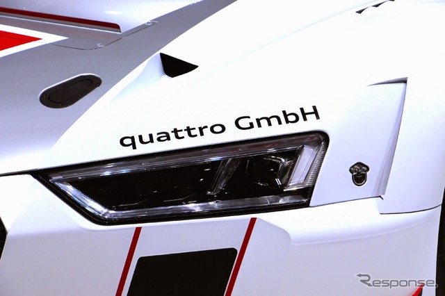 アウディ R8 LMS(ジュネーブモーターショー15)