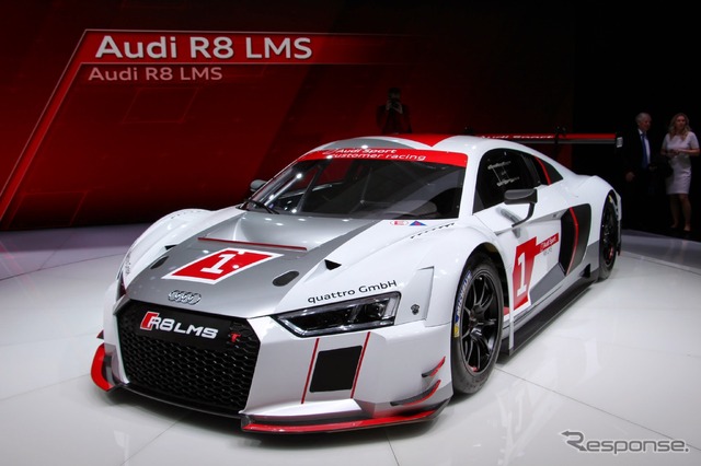 アウディ R8 LMS(ジュネーブモーターショー15)