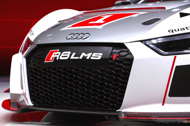 アウディ R8 LMS(ジュネーブモーターショー15)