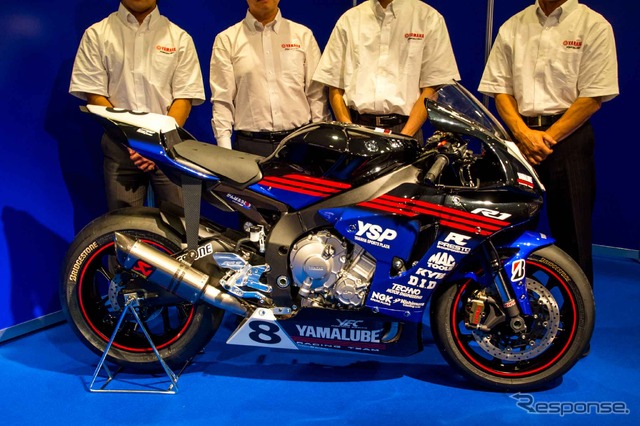 ユースチーム「YAMALUBE RACING TEAM」のYZF-R1