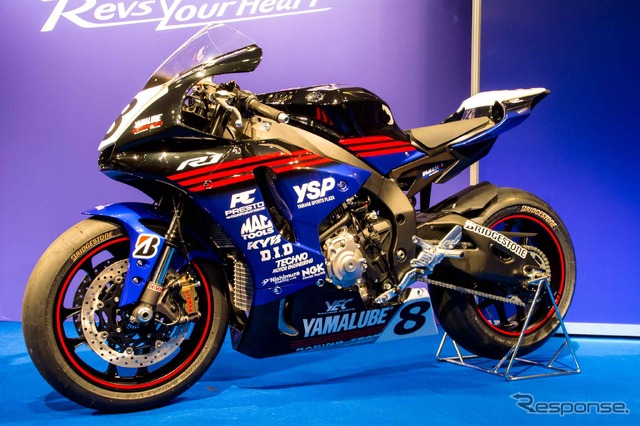 ユースチーム「YAMALUBE RACING TEAM」のYZF-R1