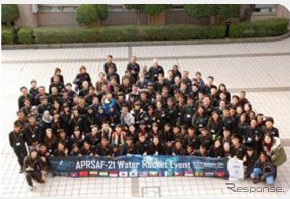 APRSAF-21水ロケット大会（日本）のようす
