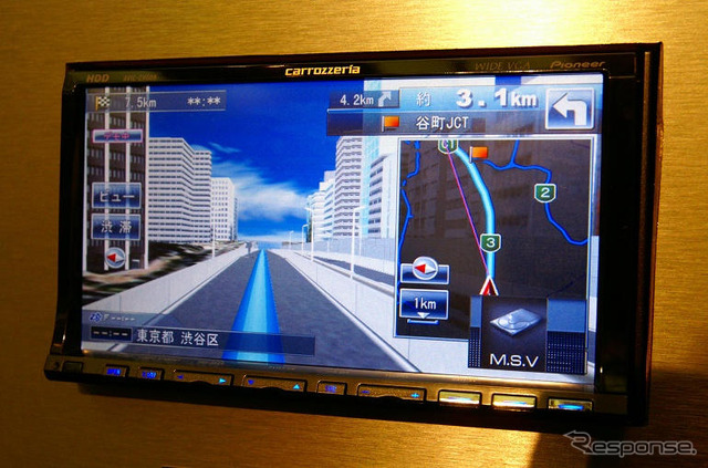 【HDDサイバーナビ06モデル】画面はVGA化、5機種をラインナップ