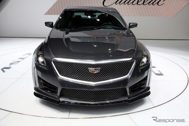 新型キャデラック CTS-V(ジュネーブモーターショー15)