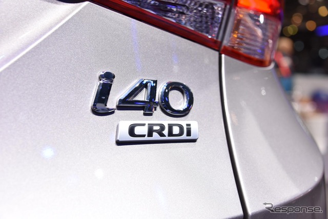 ヒュンダイ i40 の2015年モデル(ジュネーブモーターショー15)