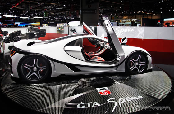 SPANIA GTA の GTAスパーノ(ジュネーブモーターショー15)