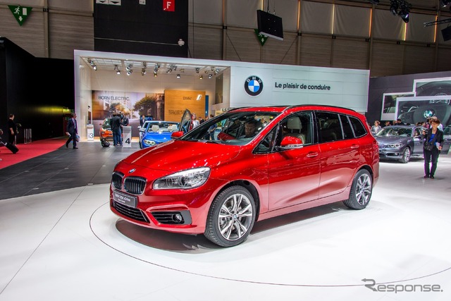 BMW 2シリーズ グランツアラー(ジュネーブモーターショー15)