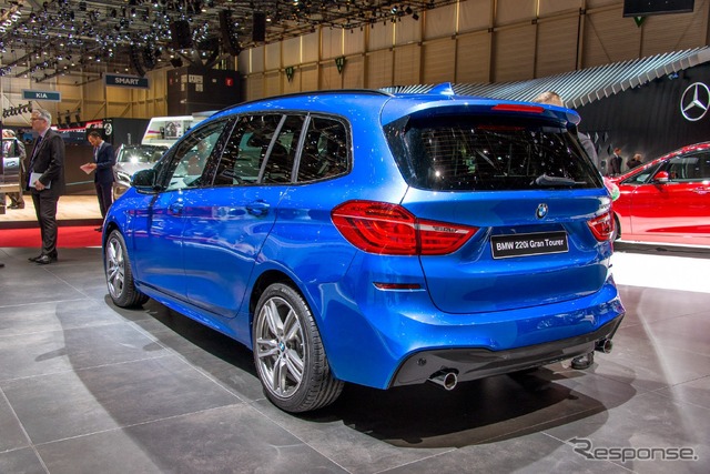 BMW 2シリーズ グランツアラー(ジュネーブモーターショー15)